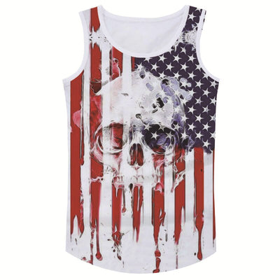 Amerikanisches Mann-Tank-Top