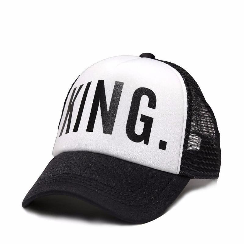 Vintage King Queen Pärchen Mütze