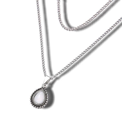 Vintage Boho Chic Hippie Halskette