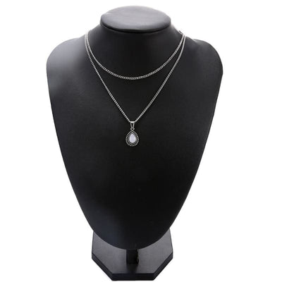 Vintage Boho Chic Hippie Halskette