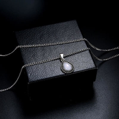 Vintage Boho Chic Hippie Halskette