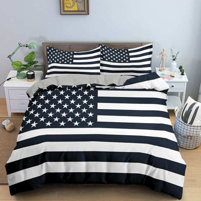 Amerikanischer Vintage-Bettbezug