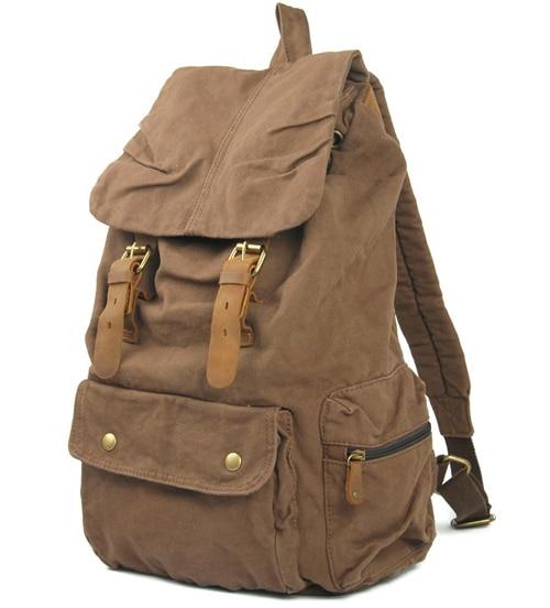Vintage-Lederrucksack für Herren
