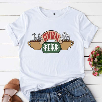 Vintage Central Perk T-Shirt für Damen
