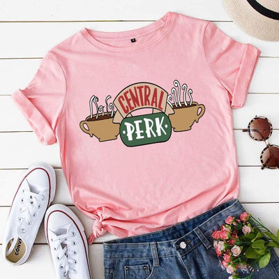 Vintage Central Perk T-Shirt für Damen