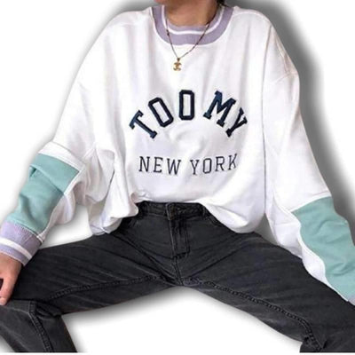 Vintage New York Sweatshirt für Damen