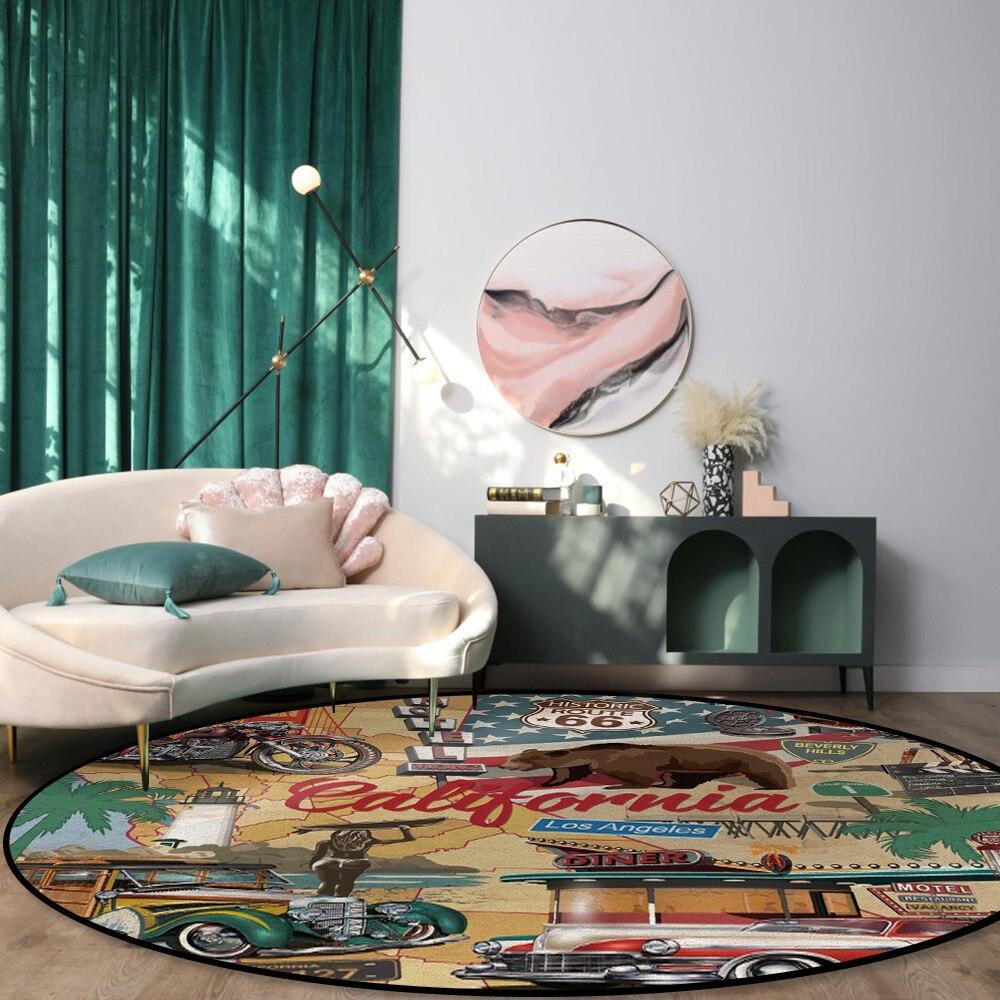 Kalifornischer Vintage-Teppich