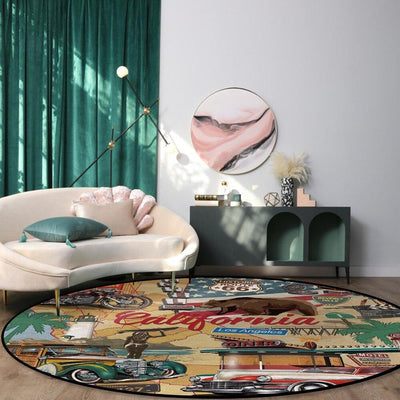 Kalifornischer Vintage-Teppich