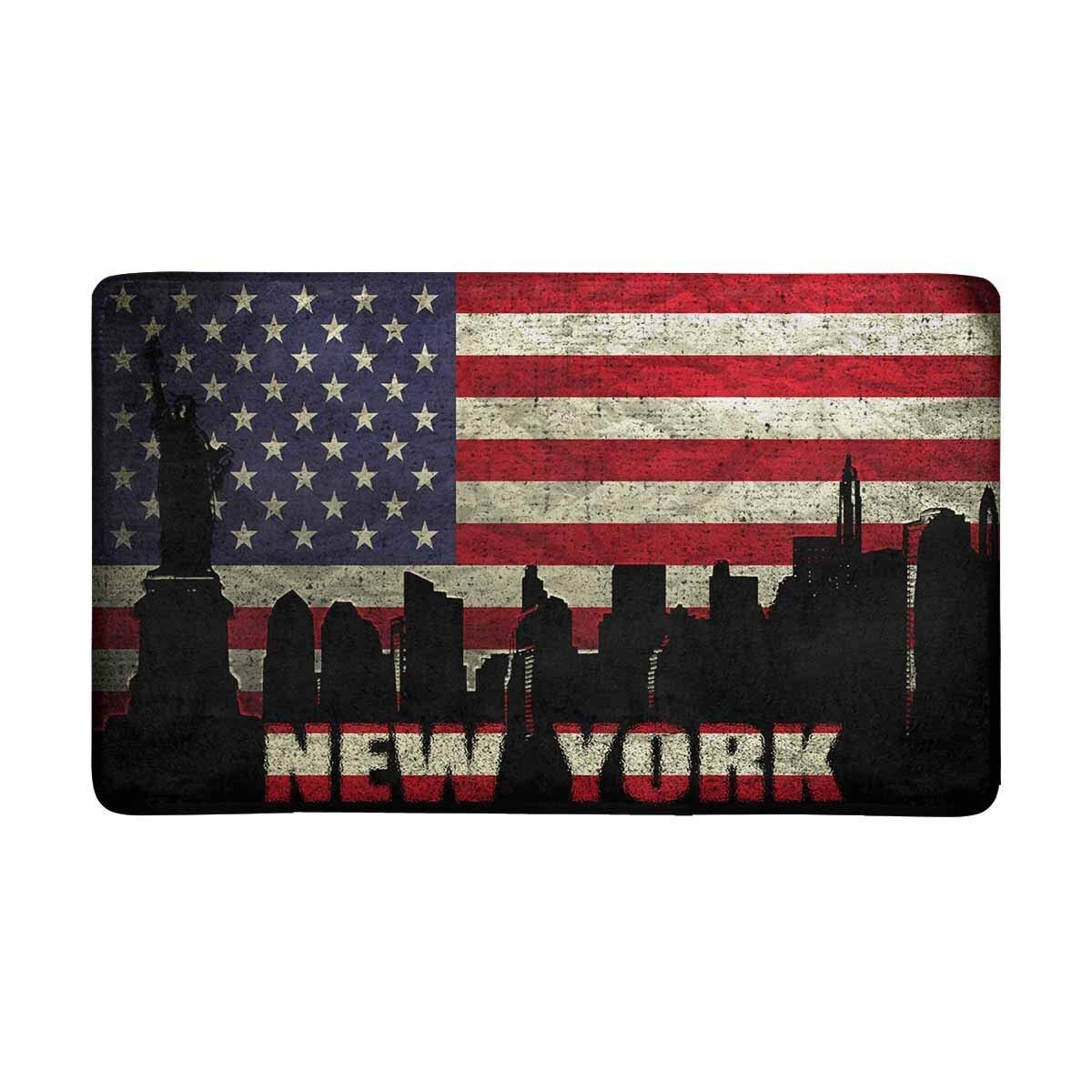 Vintage New Yorker Jugendzimmerteppich