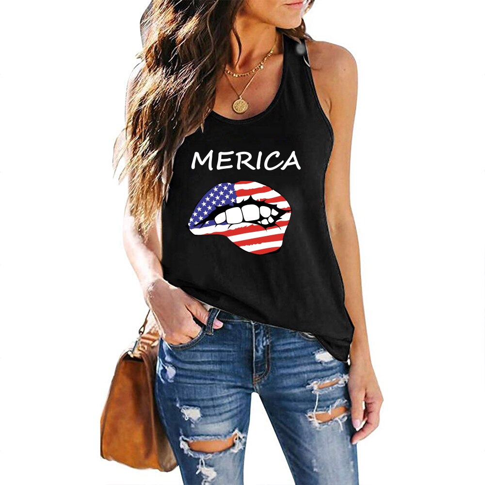 Amerikanisches Tanktop für Damen