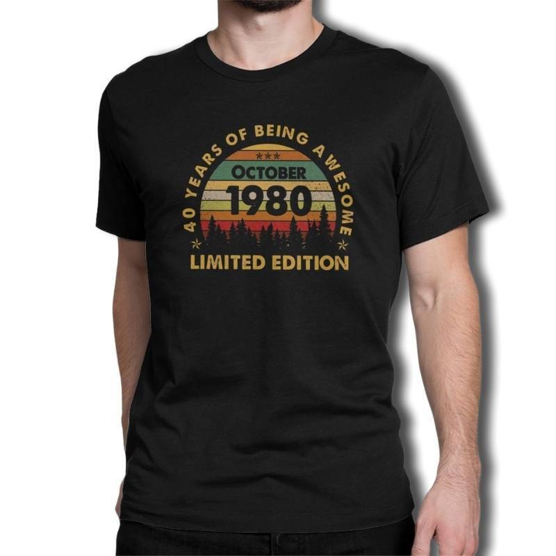 Vintage 80er Retro Design T-Shirt