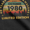 Vintage 80er Retro Design T-Shirt