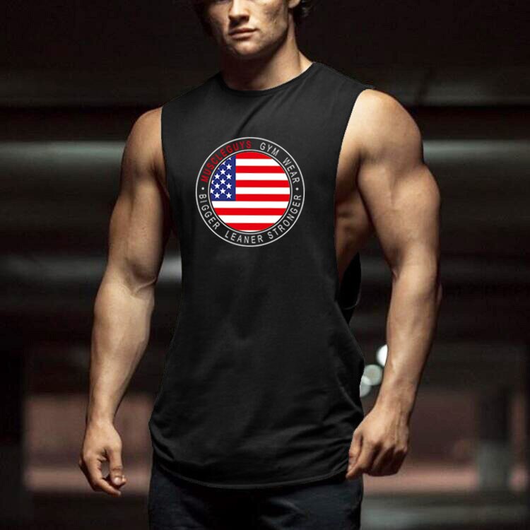 Tanktop mit USA-Flagge