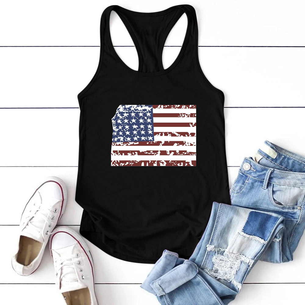 USA-Tanktop für Damen