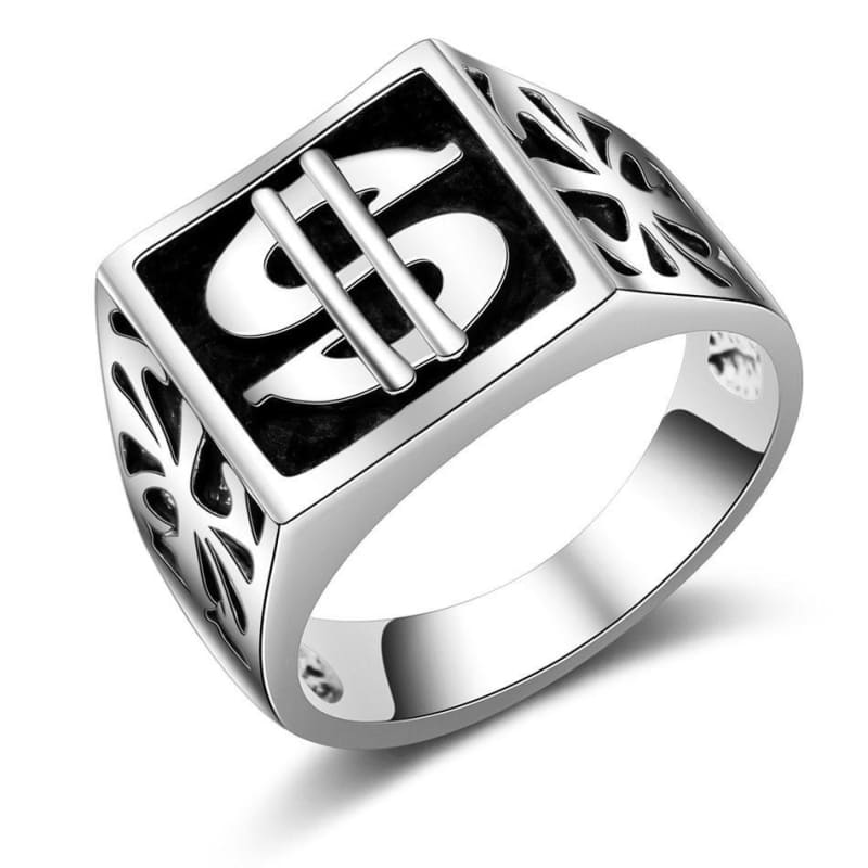 Vintage Silber Dollar Ring