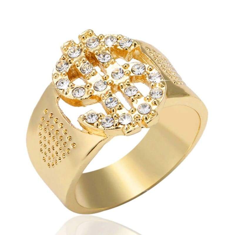 Vintage-Dollar-Ring für Herren