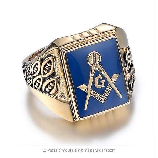 Freimaurer-Vintage-Ring