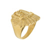 Vintage Gold Indianerkopf Ring