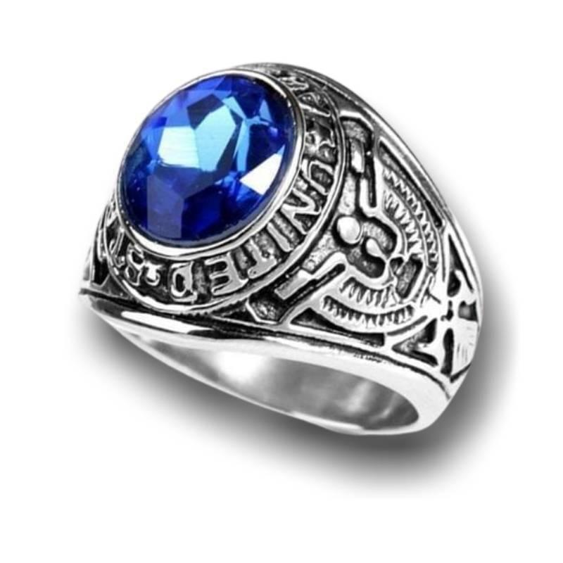 Vintage Silberring der US-Armee