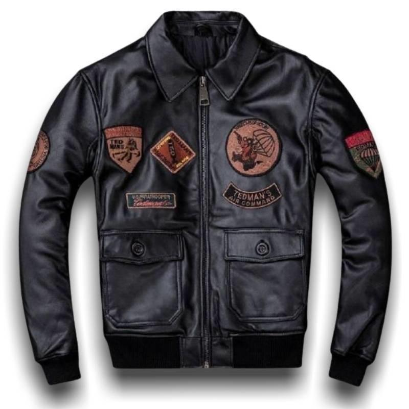Vintage amerikanische Herren Bomberjacke