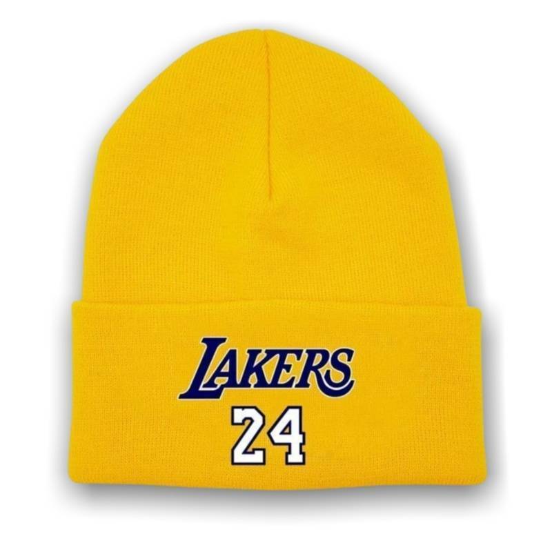 Vintage Lakers Gelbe Beanie