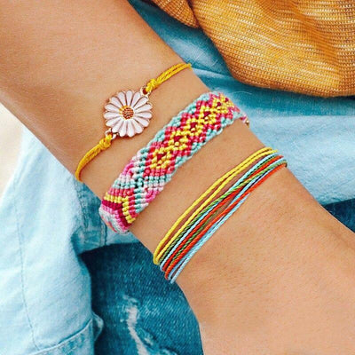 Vintage Blumen-Hawaii-Armband