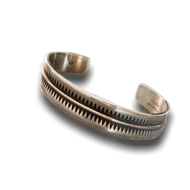 Vintage indisches Silber Herrenarmband