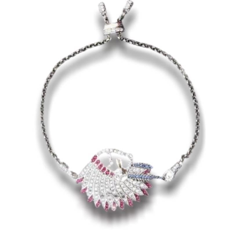 Vintage indisches Herren-Silberarmband