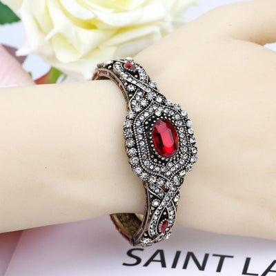 Rotes indisches Vintage-Armband