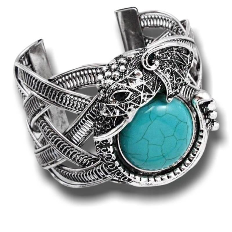 Türkisfarbenes indisches Vintage-Armband