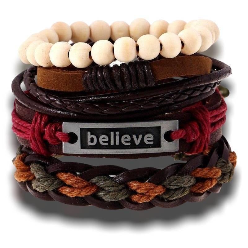 Armband im Vintage-Hippie-Stil