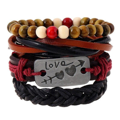 Armband im Vintage-Hippie-Stil