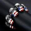 Vintage Totenkopf Armband