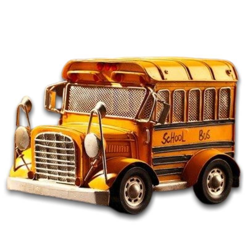 Vintage amerikanische Busfigur
