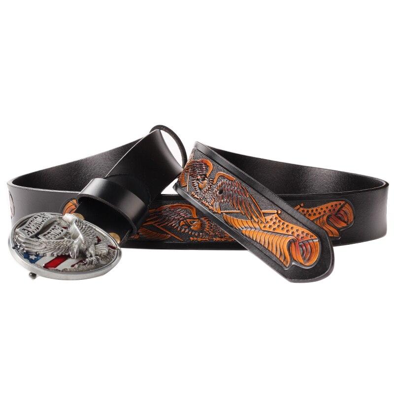 Vintage-Ledergürtel für Herren