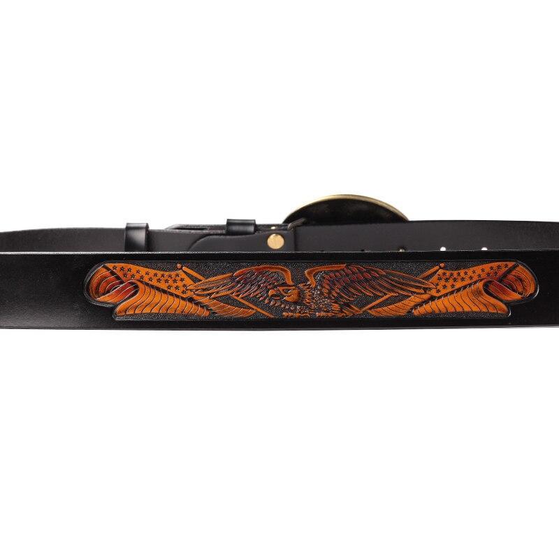 Vintage-Ledergürtel für Herren