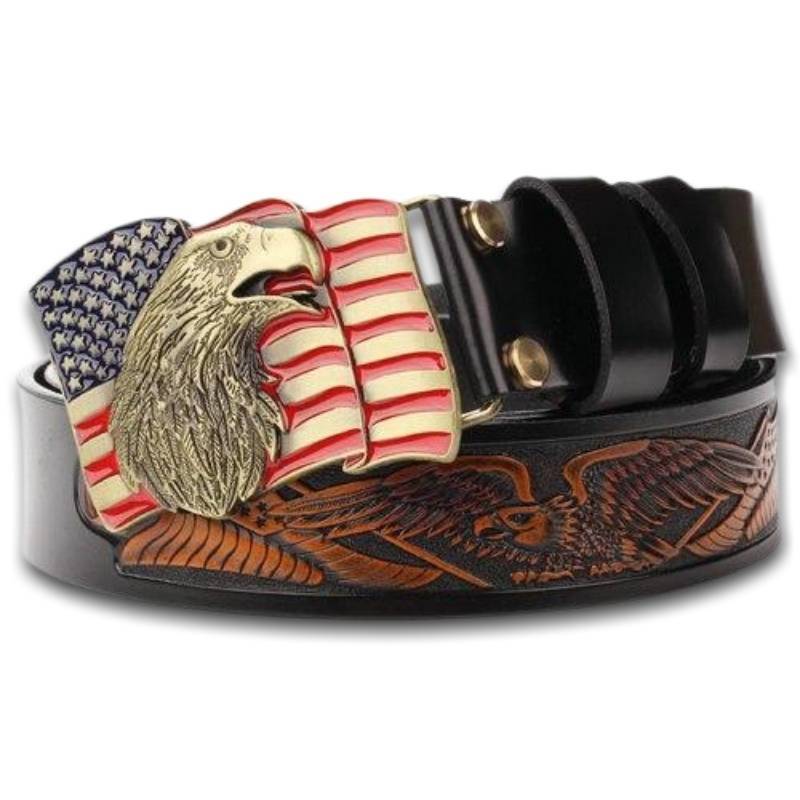 Roter Vintage Gürtel