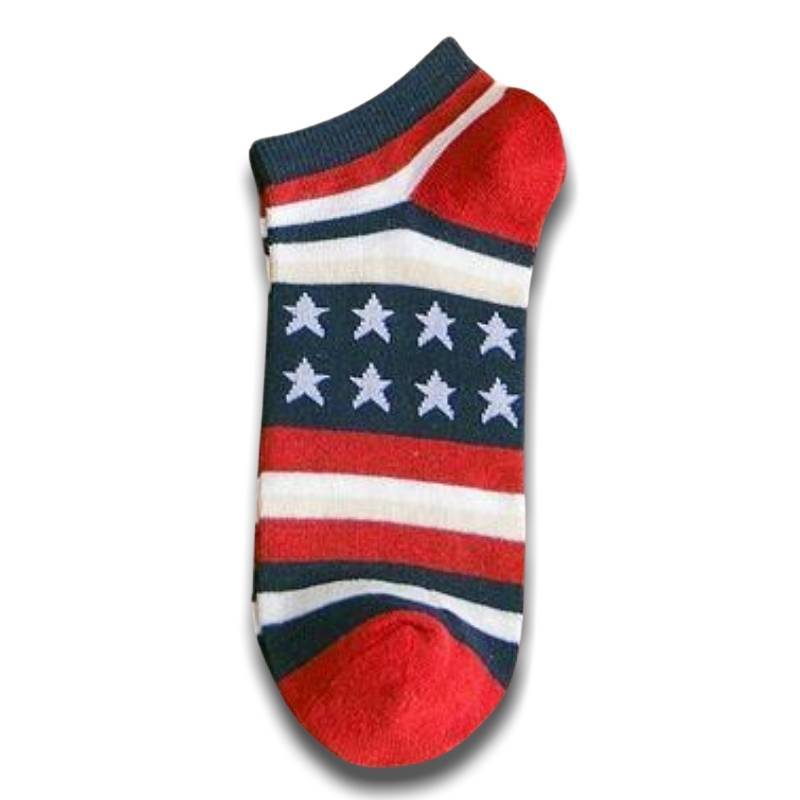 Amerikanische Socke im amerikanischen Stil