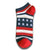 Amerikanische Socke im amerikanischen Stil