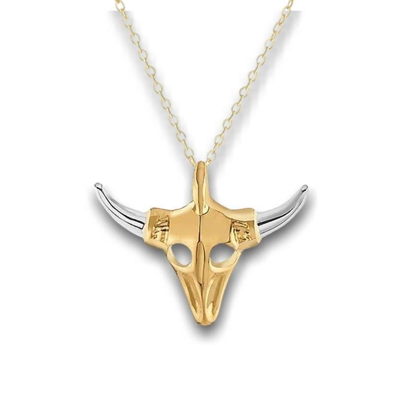 Vintage Cowboy-Halskette für Damen