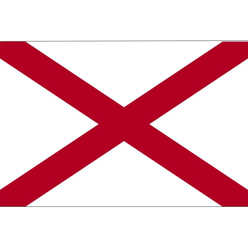 Alabama-Vintage-Flagge