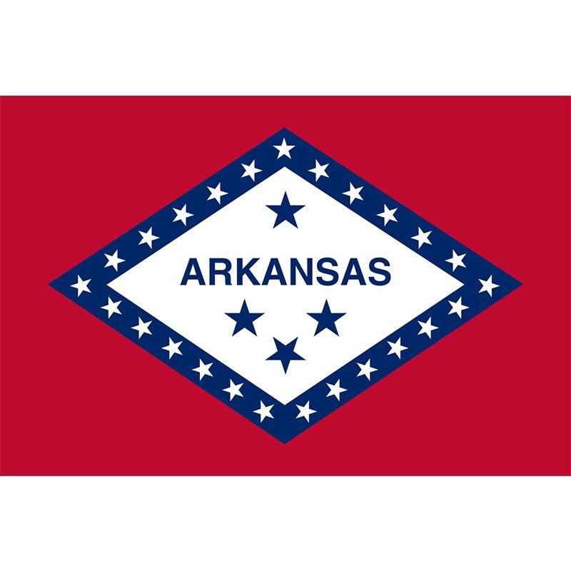 Arkansas-Vintage-Flagge