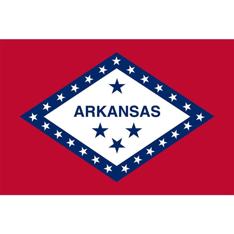 Arkansas-Vintage-Flagge