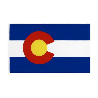 Colorado-Vintage-Flagge