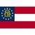 Georgia Vintage-Flagge
