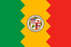 Vintage-Flagge von Los Angeles