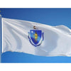 Massachusetts-Weinlese-Flagge