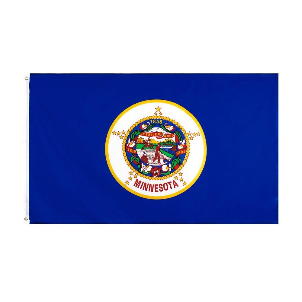 Minnesota-Vintage-Flagge