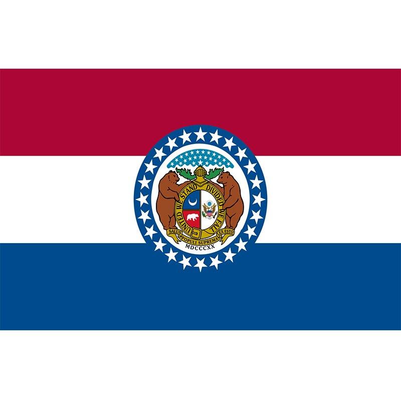 Missouri-Vintage-Flagge
