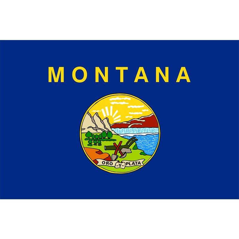Montana-Vintage-Flagge
